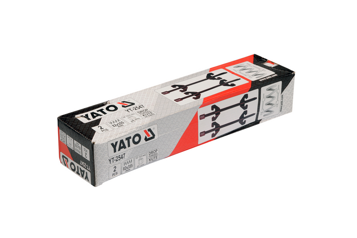 Compresores de resorte YATO YT-2547 82x355mm 2 piezas.