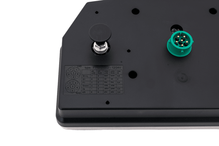 Luz trasera FRISTOM FT-372 LED 6 funciones derecha