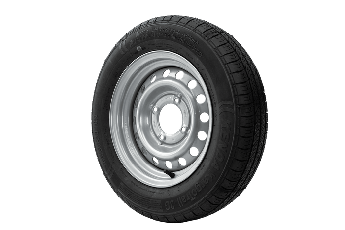 Rueda remolque NEUMÁTICOS KENDA 145/80 R13 78N LLANTA KENDA 4Jx13"H2 4x115 ET:0