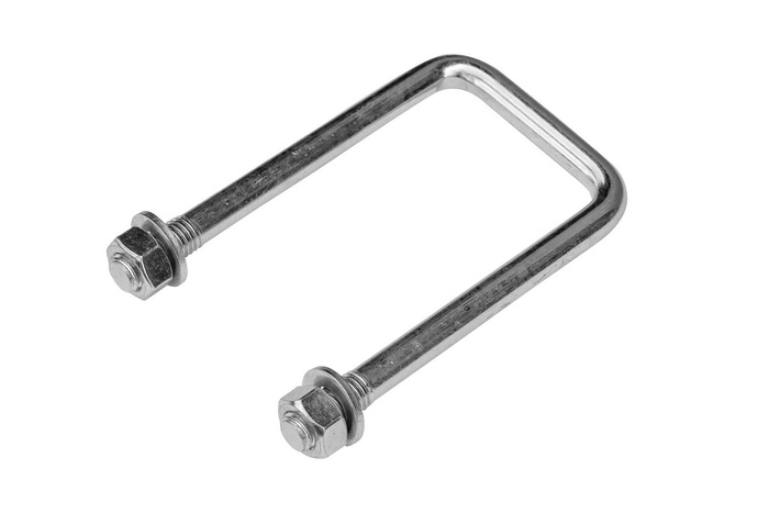 U perno con arandelas y tuercas M12 130/62/130