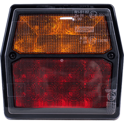 Luz trasera FRISTOM FT-222 LED 4 funciones universal