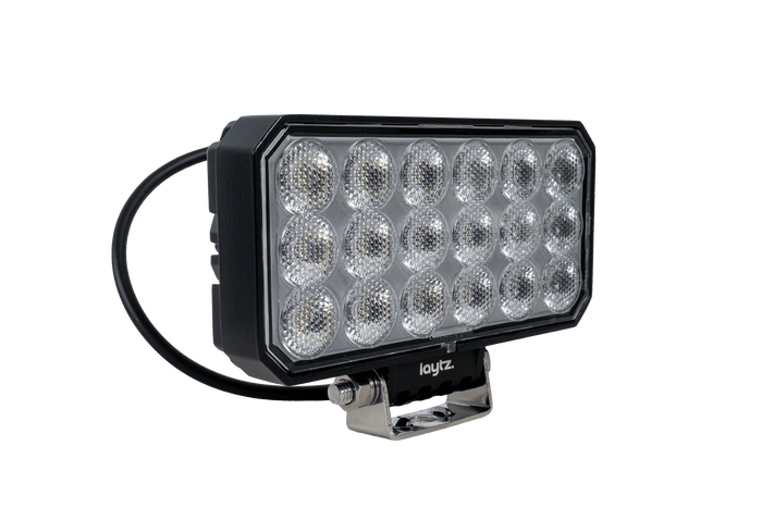 Reflector de lámpara de trabajo LED LAYTZ LY7305, 72 LED, 7000 lm, rectangular