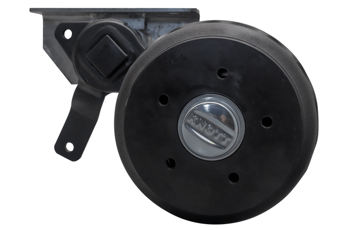 KNOTT VGB13 eje frenado para remolque / grúa 1350kg 1400mm 1800mm 5x112