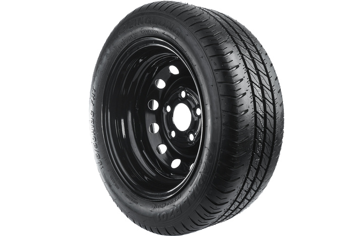 Rueda reforzada para remolque LINGLONG TIRE 195/50 R13C 104/101N UNITRAILER RIM negro 5.5Jx13"H2 5x112 ET:30
