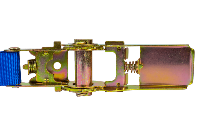 Juego de cuatro correas de transporte con tensor UNITRAILER 4m/25mm/0.68t azul