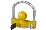 Cerradura de bola de enganche de remolque ProPlus 341329V01 con cerradura de combinación
