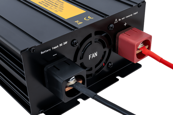 Convertidor de voltaje 24V/230V (1000/2000W) KAMAR E1927