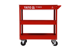 Carro de taller YATO YT-55210 de 3 niveles, armario de taller, 130 kg, 79,5 x 79 x 37 cm