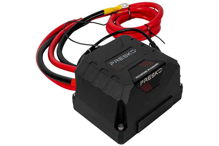 Cabrestante eléctrico para remolque PRESKO RAPTOR 13.5FS 12V 6130kg con cable de 24m