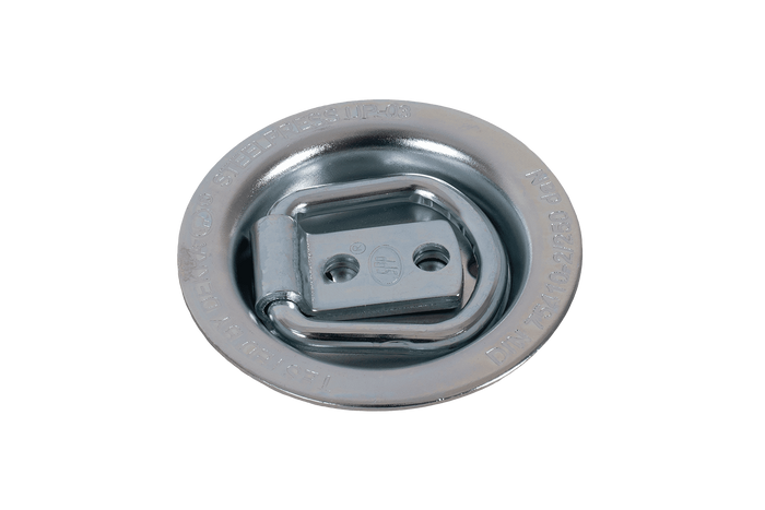 Enganche de remolque de montaje empotrado en el suelo STEELPRESS UP-03 para asegurar la carga