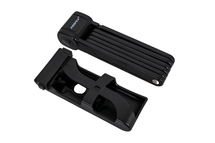 Candado plegable para bicicleta de 85 cm con asa PROFEX 81640