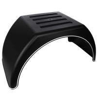 Guardabarros doble para remolque UNITRAILER de 15-16", paso de rueda plano 900/450 mm