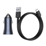 Cargador de coche BASEUS Golden Pro 2xUSB de 40 W + cable USB