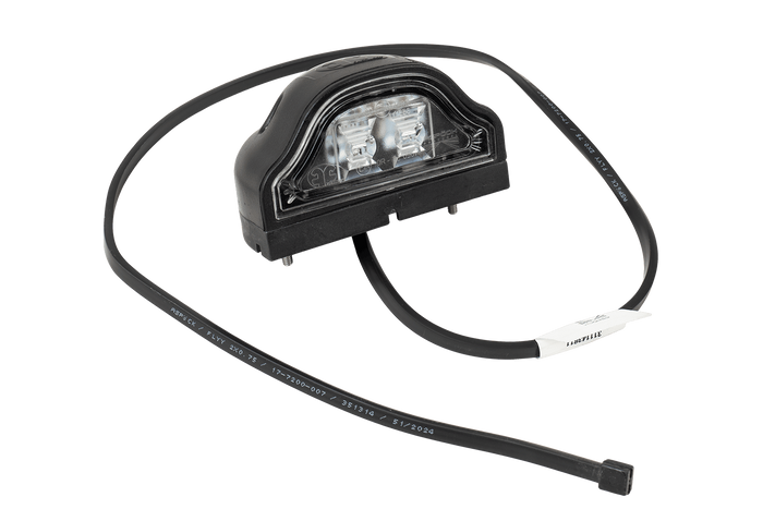 Luz de la placa de matrícula Aspöck Regpoint LED 0,8 m