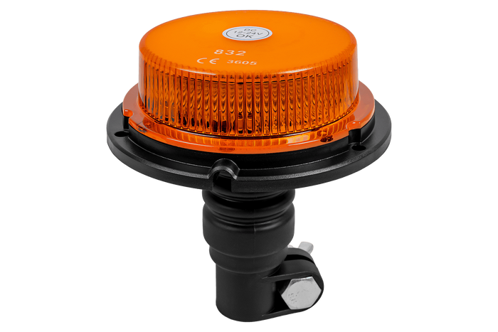 Luz de advertencia LED TT TECHNOLOGY TT.832, luz intermitente naranja.