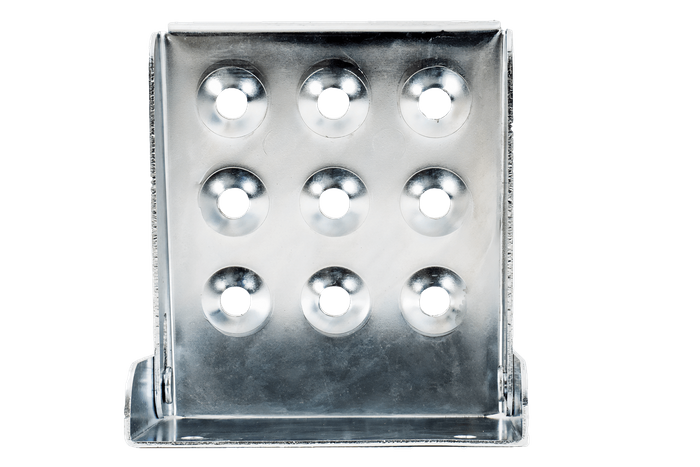 Escalón para remolque STEELPRESS SP-01, plataforma con escalón plegable