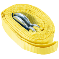 Cuerda de remolque con ganchos UNITRAILER correa de remolque 4,5m/50mm/5t amarilla