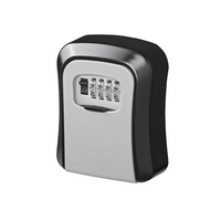 Caja fuerte para llaves con cerradura de combinación ProPlus 540254, taquilla exterior con código.