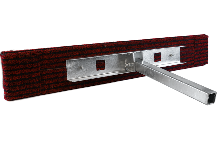 Soporte lateral plano UNITRAILER, longitud 59 cm, altura 8 cm, para remolque de barco