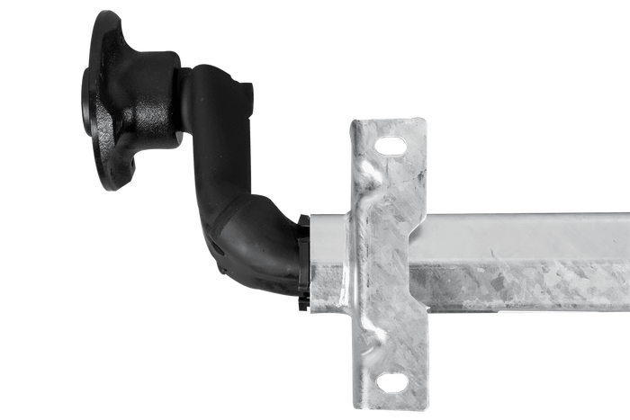 AL-KO OPTIMA eje sin freno para remolque 750kg 1300mm 1730mm 4x100