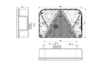 Luces traseras DOBPLAST DPT35, 6 funciones, izquierda + derecha