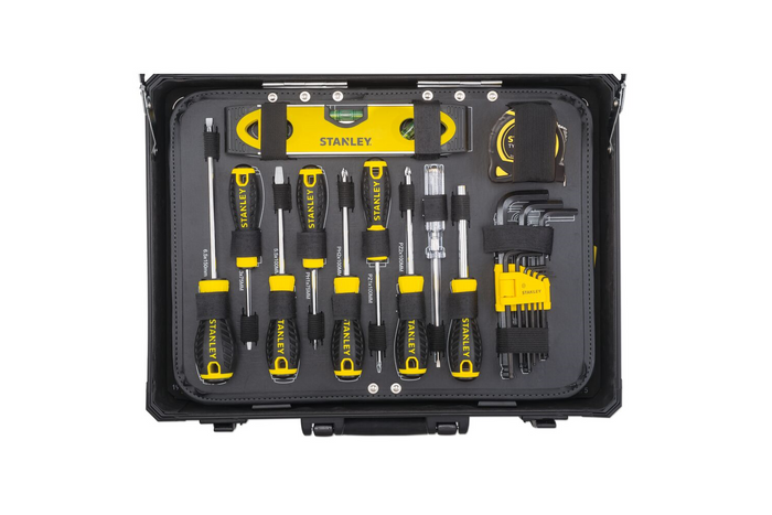 Kit de servicio STANLEY STMT98109-1, estuche de herramientas, 142 uds.