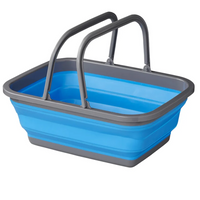 Bol de viaje plegable ProPlus 370303, bol de silicona de 9 litros.