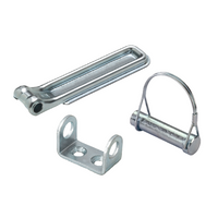 Bisagra lateral con manija y perno WINTERHOFF BSCH 10-17-220+BSCHG 10-17-B+BSCHG 10-17-B montaje lateral de remolque completo