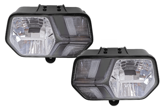 Faros LED ASPÖCK LuxLED II de 7 funciones, 6 pines, DEUTSCH DT06-6S, izquierdo y derecho.