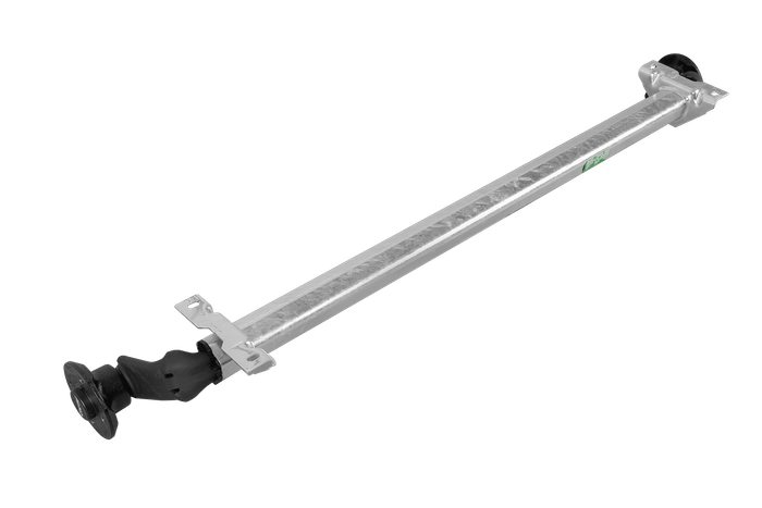 AL-KO OPTIMA eje sin freno para remolque 750kg 1180mm 1560mm 4x100