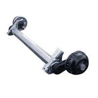 Eje con freno AL-KO COMPACT para remolque/transportador 1350 kg 1100 mm 1550 mm 5x112