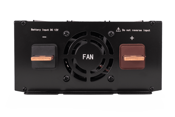 Convertidor de voltaje 12V/230V (1000/2000W) KAMAR E1926