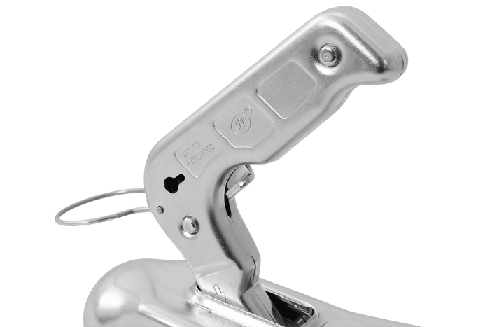 Enganche de bola STEELPRESS ZSK-0750K para remolque de 750 kg con barra de tiro en forma de V