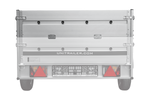 Laterales de aluminio BIS para los remolques UNITRAILER GARDEN 264 KIPP ALU y 264/2 KIPP ALU.