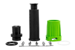 Conector impermeable MANTES para luces traseras de remolque, bayoneta de 5 pines, verde, derecha