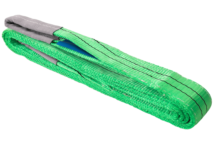 Correa de elevación HEFFA de 4 m/60 mm/2 t con presillas