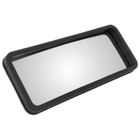Espejo lateral PLASTEX LP0390 para maquinaria agrícola 390x157mm