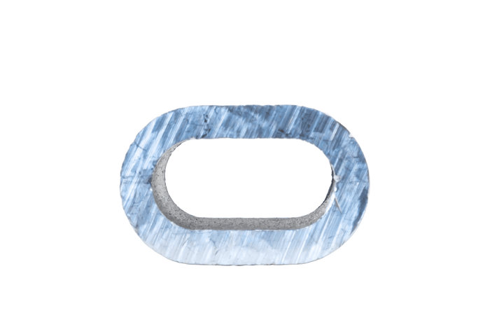 Conector de aluminio para cuerdas DROMET ZLA.8, manguito para cuerdas de 8 mm