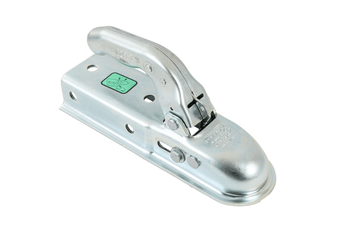 Enganche de bola KNOTT KQ14-B para remolque de 1400 kg con barra de tiro cuadrada de 60 mm