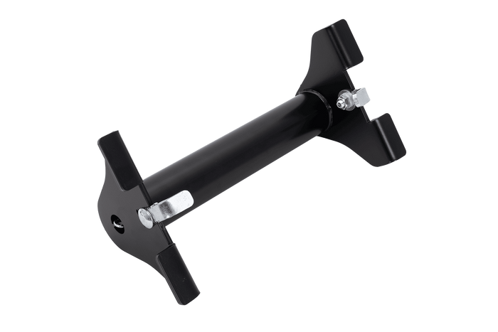 Bloqueo de rueda Radstopper para grúa, negro - ajustable, universal