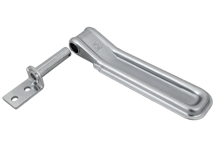 Bisagra lateral con tirador WINTERHOFF BSCH 10-17-220+BSCHG 10-17-A montaje lateral completo para remolque