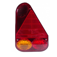 Piloto trasero ASPÖCK EARPOINT III bayoneta 5PIN 4 funciones derecha