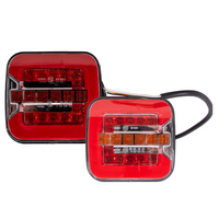 TT TECHNOLOGY TT.12523L+TT.12523P Luces traseras LED 4 funciones izquierda+derecha