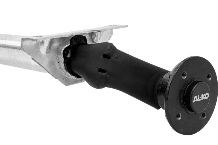 AL-KO OPTIMA eje sin freno para remolque 750kg 1150mm 1520mm 4x100