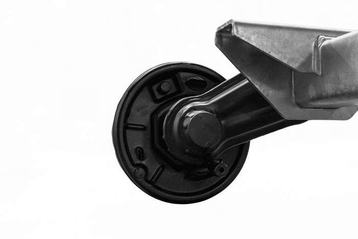 Eje con freno KNOTT VGB13-M para remolque/transportador 1350 kg 1750 mm 2250 mm 5x112