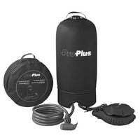 Ducha portátil de viaje ProPlus 770407, ducha móvil con bomba de pie de 11 l