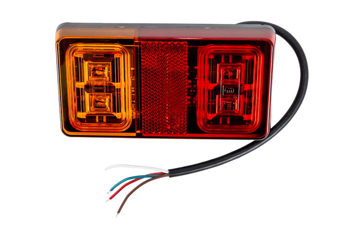 Luz trasera TT TECHNOLOGY TT.12029 LED 4 funciones universal