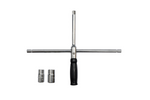 Llave plegable para ruedas de coche en estuche YATO YT-08035, vasos de 17-23 mm