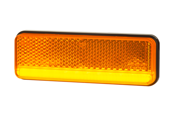 Luz de posición LED HORPOL LD 2435, naranja, universal, delgada