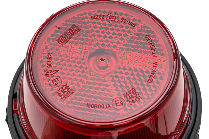 Lámpara de señalización universal LED roja FRISTOM FT-059 con soporte angular